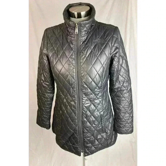 The North Face Jackets & Blazers - The North Face Quilted Black Mid Length Insulated Puffer Warm Jacket Coat S